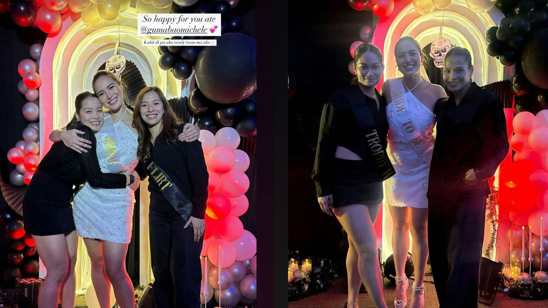 Creamline’s Michele Gumabao’s bachelorette bash gets a sweet twist
